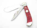 1999 Case XX NKCA 62100 Saddlehorn Red Bone Trapper Folding Hunter Pocket Knife