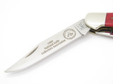 1999 Case XX NKCA 62100 Saddlehorn Red Bone Trapper Folding Hunter Pocket Knife