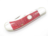 1999 Case XX NKCA 62100 Saddlehorn Red Bone Trapper Folding Hunter Pocket Knife