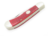 1999 Case XX NKCA 62100 Saddlehorn Red Bone Trapper Folding Hunter Pocket Knife