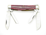 Vtg 1981 Case XX NKCA 6488 Congress Museum Dedication Red Folding Pocket Knife