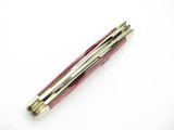 Vtg 1981 Case XX NKCA 6488 Congress Museum Dedication Red Folding Pocket Knife