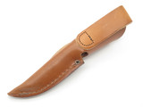 Case XX M3 Finn Small Fixed Blade Brown Leather Knife Sheath *blem