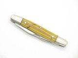 2009 NKCA Canal Street Cutlery USA Ram Horn Muskrat Folding Pocket Knife