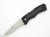 NOS Columbia River CRKT 6411 Badger Med. Light Folding Lockback Pocket Knife