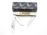Vtg 1982 Queen Steel NKCA 0669 Stag Stockman Folding Pocket Knife
