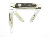 1990 Robt Klaas Kissing Crane 0455 NKCA Stag Folding Stockman Pocket Knife