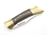 Vtg 1988 Case XX P197 Shark Tooth Wood Folding Hunter Lockback Knife