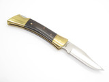 Vtg 1988 Case XX P197 Shark Tooth Wood Folding Hunter Lockback Knife
