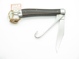 Vtg Rhino Gesco Seizo Imai Seki Japan Apollo Folding Trapper Bird Hunting Knife