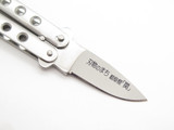 Vintage Seki Japan Mini Butterfly Knife Key Chain 440 Stainless Folding Pocket Knife