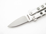 Vintage Seki Japan Mini Butterfly Knife Key Chain 440 Stainless Folding Pocket Knife