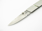Vtg Aristocrat Majestic Seki Japan AUS8 Stainless Folding Leverlock Pocket Knife