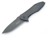 Kershaw Kai 1317 Black 4.5" Folding Framelock Pocket Knife Speedsafe Assisted