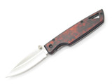 1998 Buck USA 175 Lightning Large Red & Black Folding Linerlock Pocket Knife
