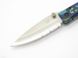1998 Buck USA 175 Lightning Large Multi Color Folding Linerlock Pocket Knife