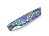 1998 Buck USA 175 Lightning Large Multi Color Folding Linerlock Pocket Knife