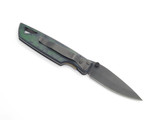 1998 Buck USA 175 Lightning Large Green & Black Folding Linerlock Pocket Knife