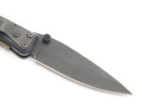 1998 Buck USA 175 Lightning Large Green & Black Folding Linerlock Pocket Knife