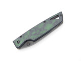 1998 Buck USA 175 Lightning Large Green & Black Folding Linerlock Pocket Knife