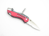 2003 Buck 760 Whittaker Red Multi Tool Folding Knife