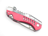 2003 Buck 760 Whittaker Red Multi Tool Folding Knife