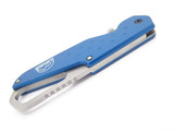 Buck Whittaker 751 Approach Blue Early Production Folding Linerlock Pocket Knife