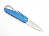 Buck Whittaker 751 Approach Blue 2002 Shot Show Folding Linerlock Pocket Knife