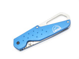 Buck Whittaker 751 Approach Blue 2002 Shot Show Folding Linerlock Pocket Knife