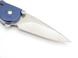 2004 Buck 290 Rush Impulse Smooth Blue Handle Assisted Folding Pocket Knife