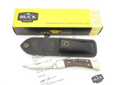 2004 Buck 110 Nano Steel Experimental Custom Folding Hunter Lockback Knife