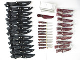 23-pack Of NAHC Twin Set D'holder Camping Fixed Blade Hunter Knives And Sheaths