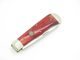 2008 NKCA Great Eastern Cutlery USA 735208 Red Bone Folding Trapper Pocket Knife
