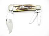 2012 Great Eastern Cutlery Northfield UN-XL-D Stag Whittler Folding Pocket Knife