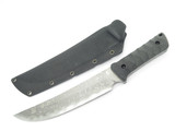 Kiku Matsuda Custom Okehazama OU-31 Seki Japan Fixed Blade Heavy Tanto Knife