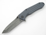 Kershaw Kai 1300WM Tanto Gray Folding Liner Lock Pocket Knife Speedsafe Assisted