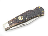 Vtg Camillus USA CCC-6 Cartridge 44 Remington Lockback Folding Pocket Knife
