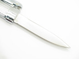 Vintage 1980s Japan Edge Co Eagle Gravity Knife Paratrooper Otf Stainless Steel Out The Front