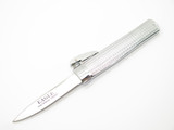 Vintage 1980s Japan Edge Co Eagle Gravity Knife Paratrooper Otf Stainless Steel Out The Front