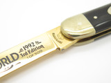 1992 Frank Buster Fight'n Rooster Knife World Folding Toothpick Pocket Knife