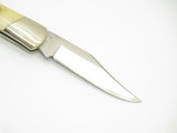 Vtg '80s Herbertz 203709 German Rostfrei Stag 3.5" Folding Lockback Pocket Knife
