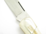 Vtg 1980s Herbertz German Rostfrei Stag 3.5" Folding Lockback Pocket Knife