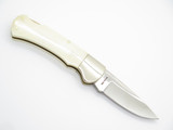 Vtg Frost Cutlery Seizo Imai Seki Japan Bone Folding Lockback Pocket Knife