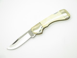 Vtg Frost Cutlery Seizo Imai Seki Japan Bone 4" Folding Lockback Pocket Knife