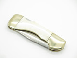 Vtg Frost Cutlery Seizo Imai Seki Japan Bone 4" Folding Lockback Pocket Knife