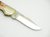 Vtg Frost Seizo Imai Seki Japan Peacemaker JG Bone Folding Lockback Pocket Knife