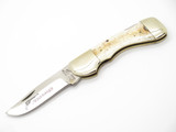 Vtg Frost Seizo Imai Seki Japan Peacemaker Bone Folding Lockback Pocket Knife