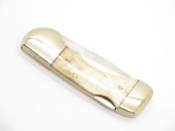 Vtg Frost Seizo Imai Seki Japan Peacemaker Bone Folding Lockback Pocket Knife