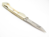 Vtg Frost Seizo Imai Seki Japan Peacemaker Bone Folding Lockback Pocket Knife