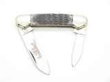 Vtg Frost Cutlery Seki Japan Bone Handle Folding Hunter Pocket Knife *blemished